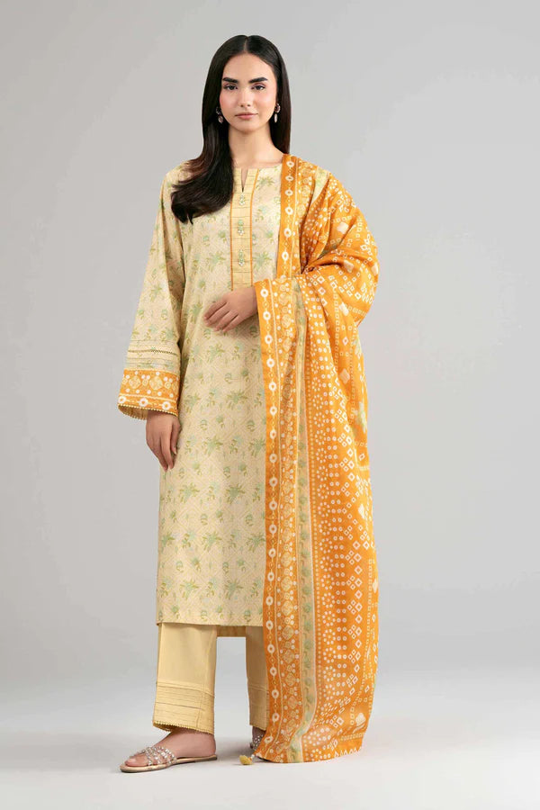 Nishat 3 Piece - Printed Suit - 42601511