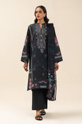 3 PIECE PRINTED LAWN SUIT-MIDNIGHT BLOOM (UNSTITCHED)