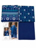 3 PC printed lawn suit by Fiza Noor
